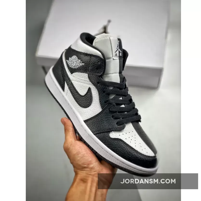 Air Jordan 1 Mid "Split" White/Black DR0501-101