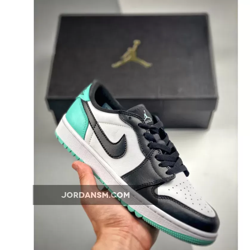Air Jordan 1 Low Golf White/Copa-Black DD9315-114 Restock