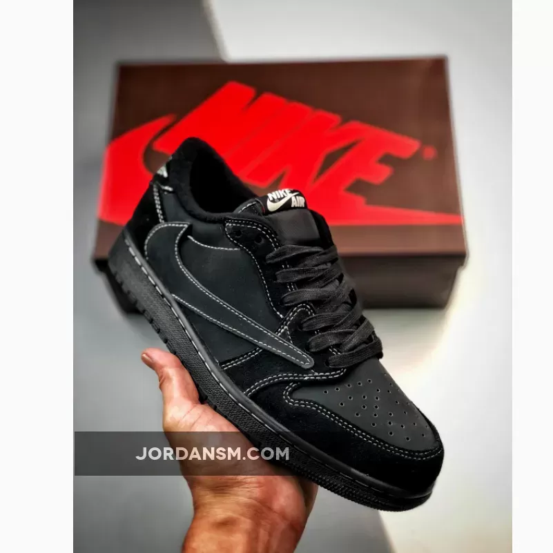 Travis Scott x Air Jordan 1 Low OG 'Black/Phantom' DM7866-001 / jordan 1 phanton