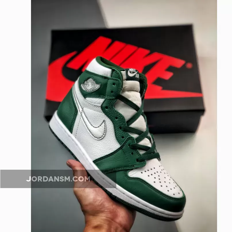 Air Jordan 1 High OG Gorge Green/White-Metallic Silver DZ5485-303