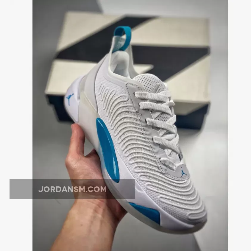 Jordan Luka 1 White/Metallic Silver-Neo Turquoise DN1772-104 Online