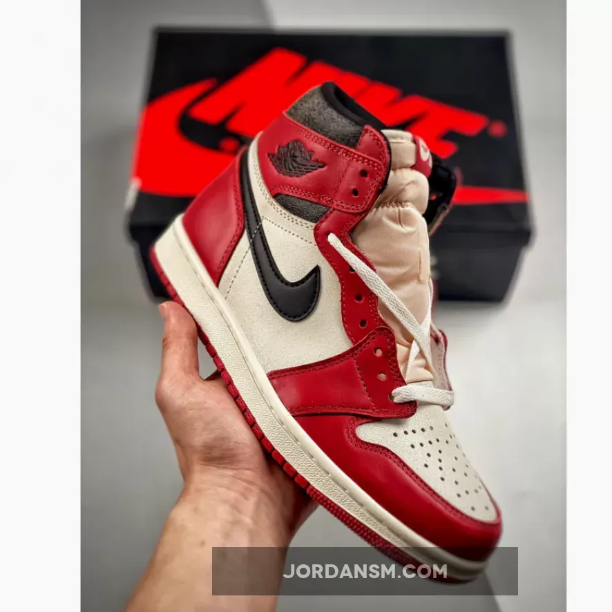 Air Jordan 1 Retro High OG "Chicago Reimagined" Varsity Red/Black/Sail/Muslin