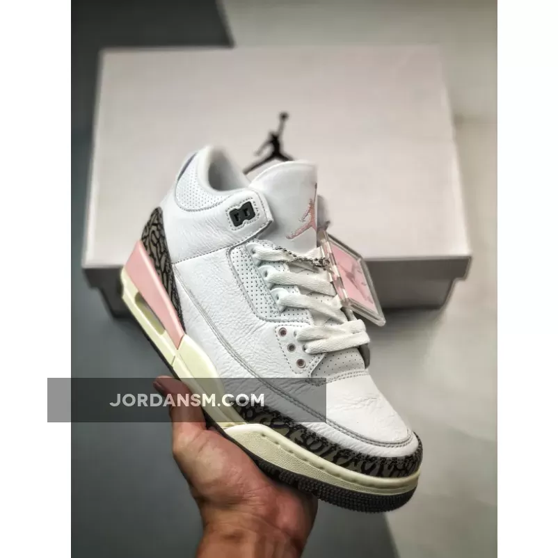 Air Jordan 3 "Neapolitan" White/Dark Mocha-Atmosphere