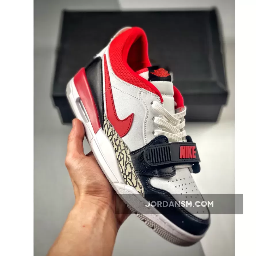 Jordan Legacy 312 Low Black Toe CD7069-160