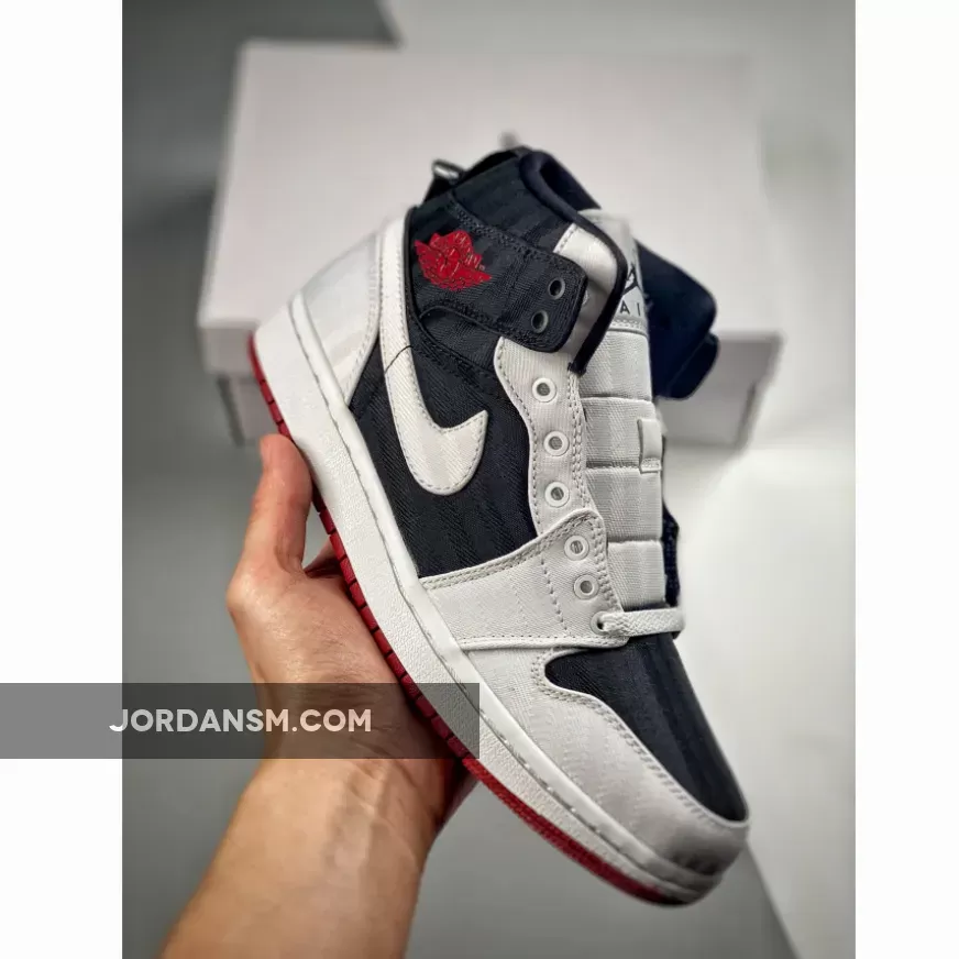 Air Jordan 1 Mid SE Utility Black/Gym Red-White DD9338-016