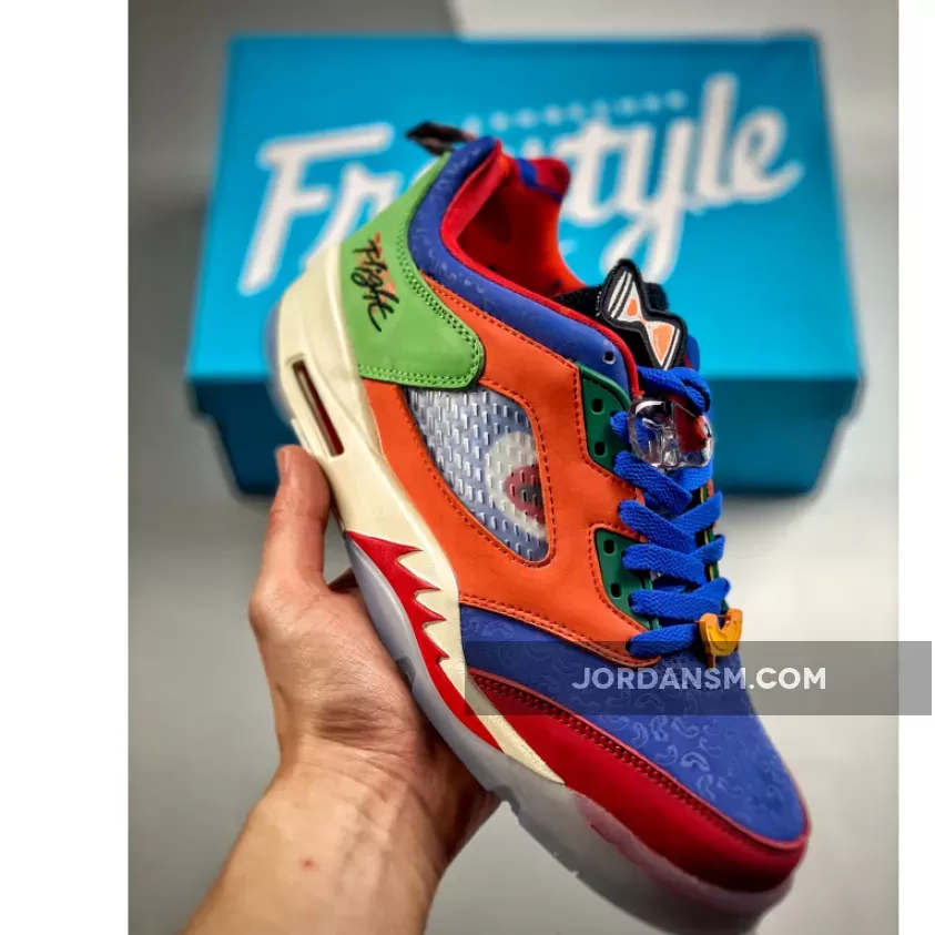 Air Jordan 5 Low 'Doernbecher' Hyper Royal/Orange DR6287-486 / jordan 6 doernbecher