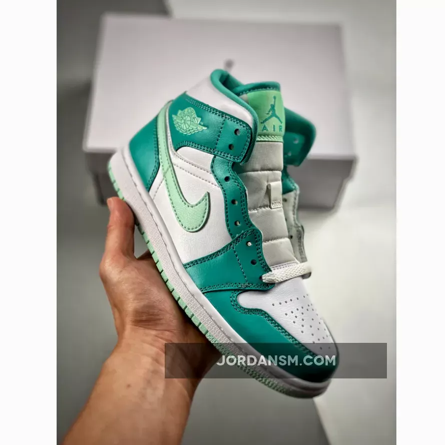 Air Jordan 1 Mid White/Marine Green DV2229-300 Online