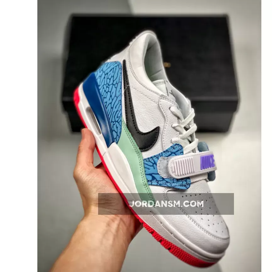 Jordan Legacy 312 Low 'Easter' White/Valerian Blue DV9127-101 Restock