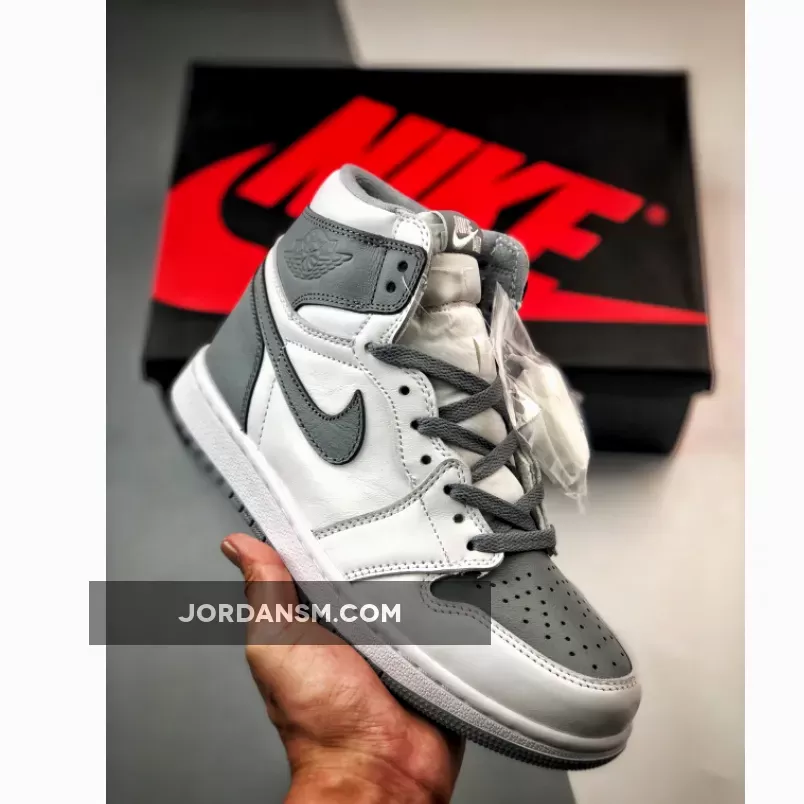 Air Jordan 1 High OG Stealth/White 555088-037 New Releases