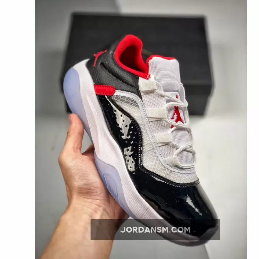 Air Jordan 11 CMFT Low 'White/University Red/Black' Online