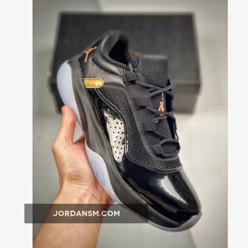 Air Jordan 11 CMFT Low Black/Metallic Gold / black and gold jordan 11