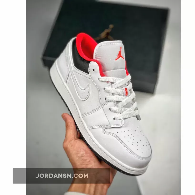 Air Jordan 1 Low GS ‘Chicago Home’ White Black Red