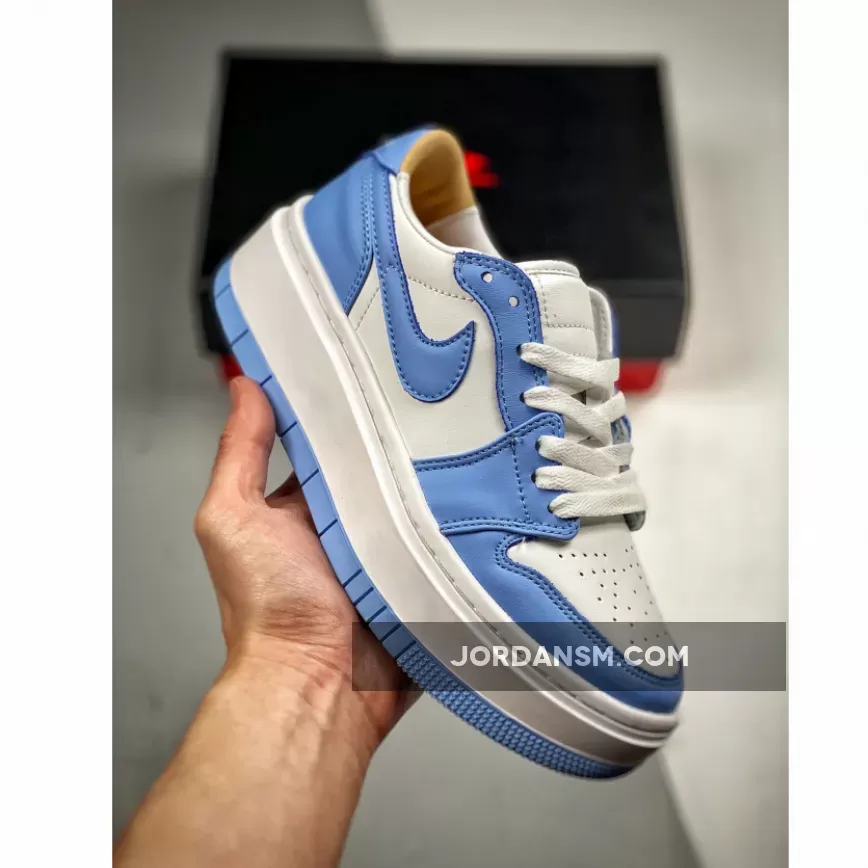 Air Jordan 1 Low Elevate White/University Blue DQ3698-141