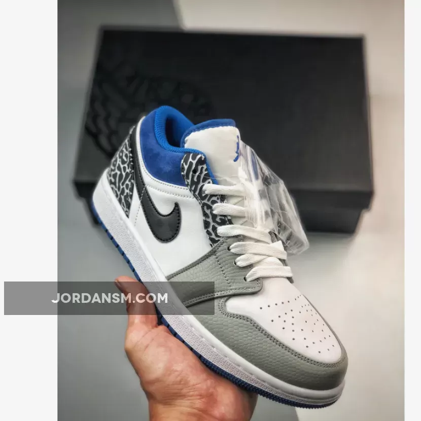 Air Jordan 1 Low ‘True Blue’ DM1199-140