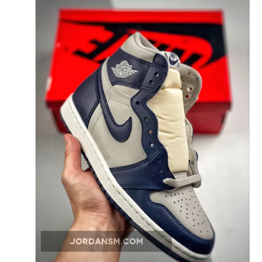 Air Jordan 1 High ’85 'Georgetown' College Navy/White/Tech Grey / air jordan 1 college navy