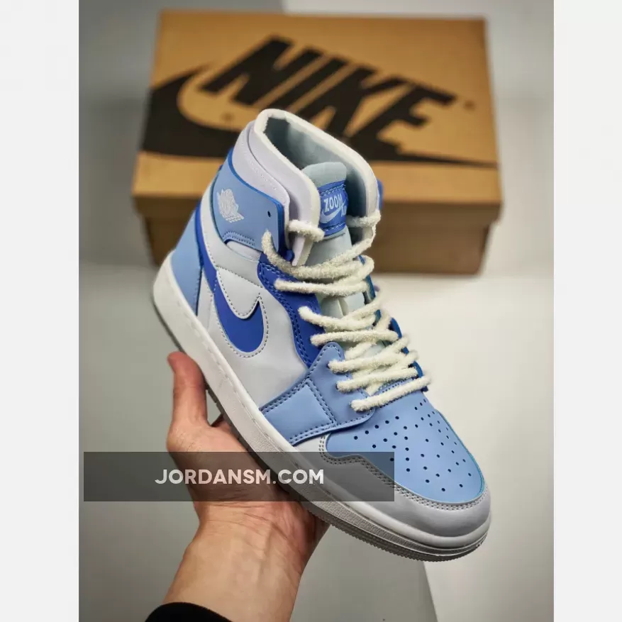 Air Jordan 1 Zoom CMFT White Blue Online