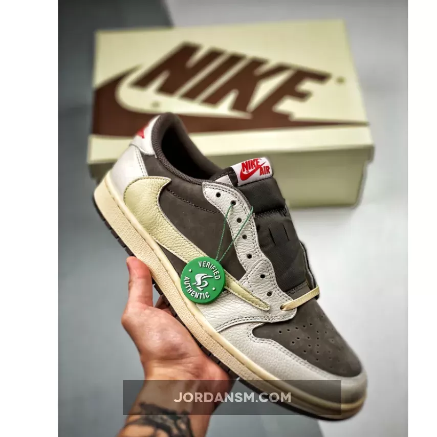 Travis Scott x Air Jordan 1 Low OG 'Reverse Mocha' DM7866-162 / jordan 1 reverse