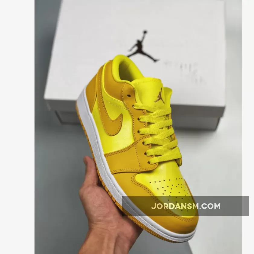 Air Jordan 1 Low Yellow Gold DC0774-700 / dc0774 700