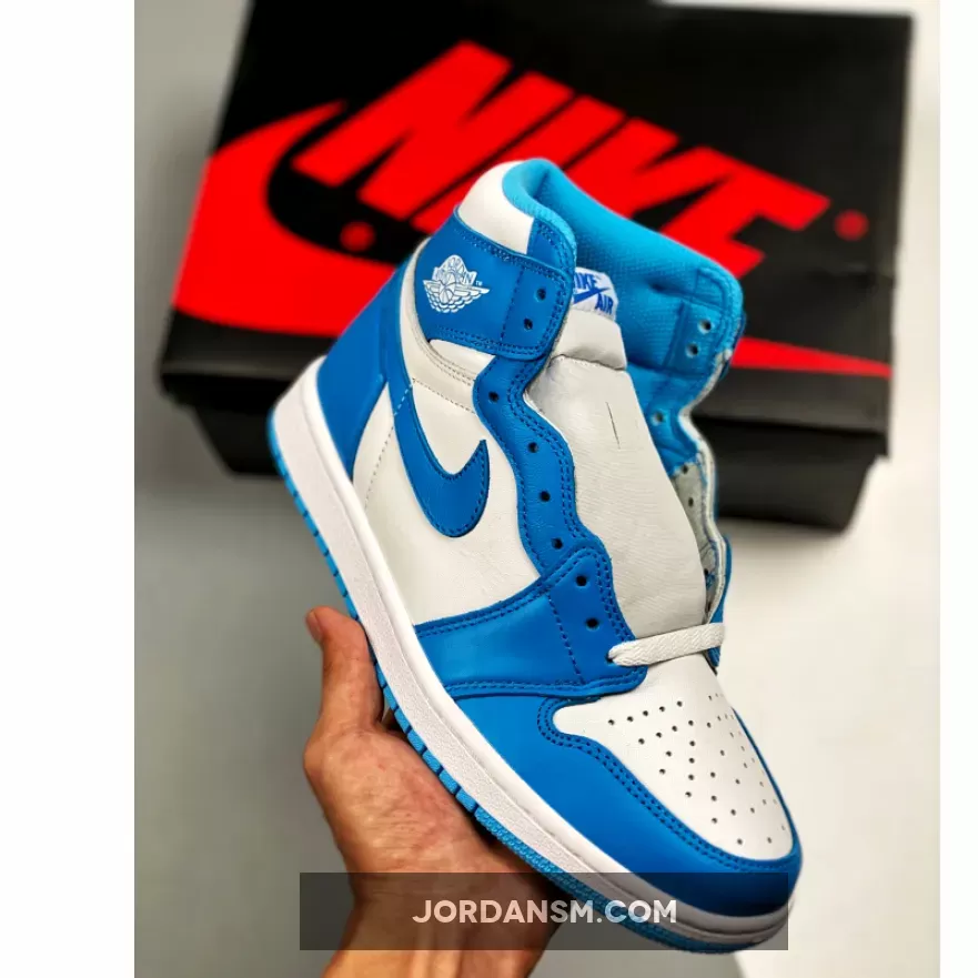 Air Jordan 1 Retro High OG 'UNC' White/Light Powder Blue Restock