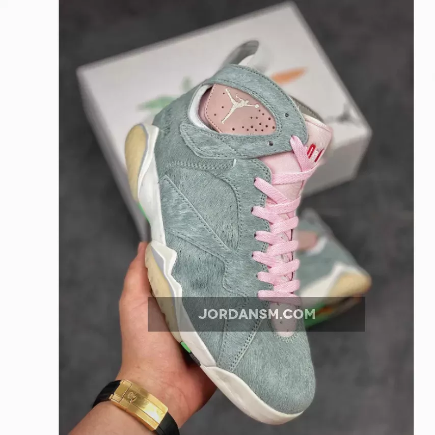 Air Jordan 7 SE 'Hare 2.0' Neutral Grey/White-Pink Foam CT8528-002 New Releases