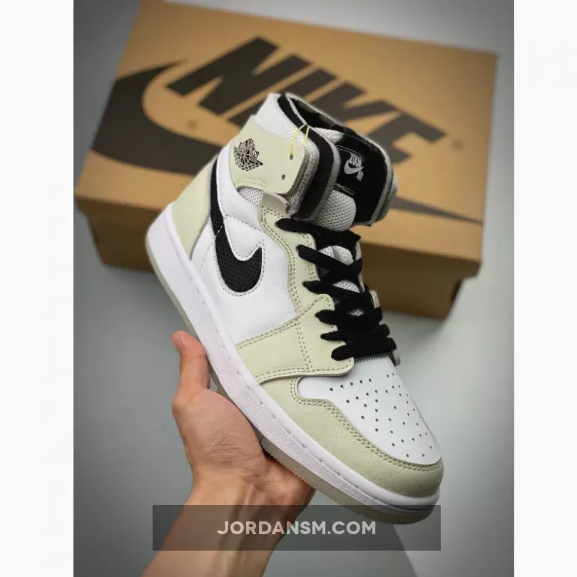 Air Jordan 1 Zoom Comfort Sail Black CT0979-002 New Releases