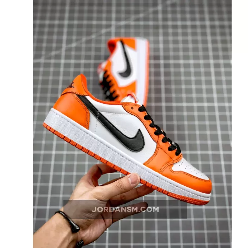 Air Jordan 1 Low OG "Shattered Backboard" Orange/White-Black