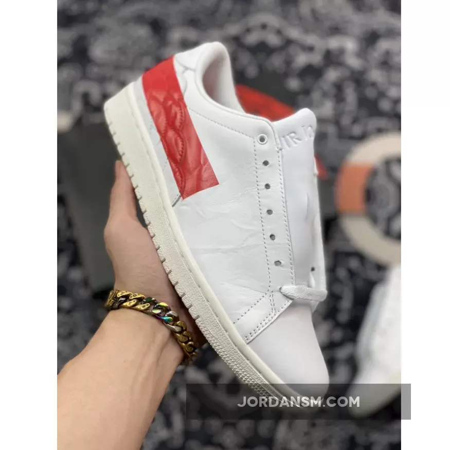 Air Jordan 1 Centre Court White/University Red-Sail DJ2756-101 New Releases