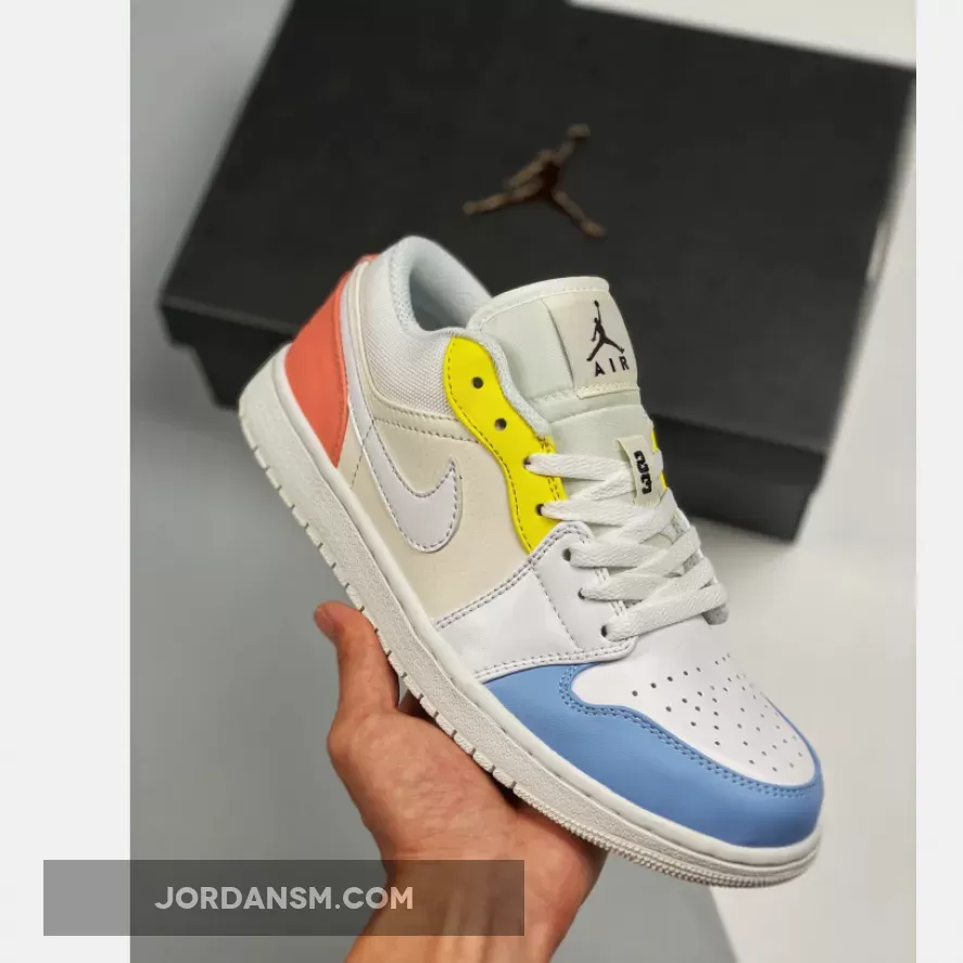 Air Jordan 1 Low 'To My First Coach' Sail/White-Zitron DJ6909-100 Online