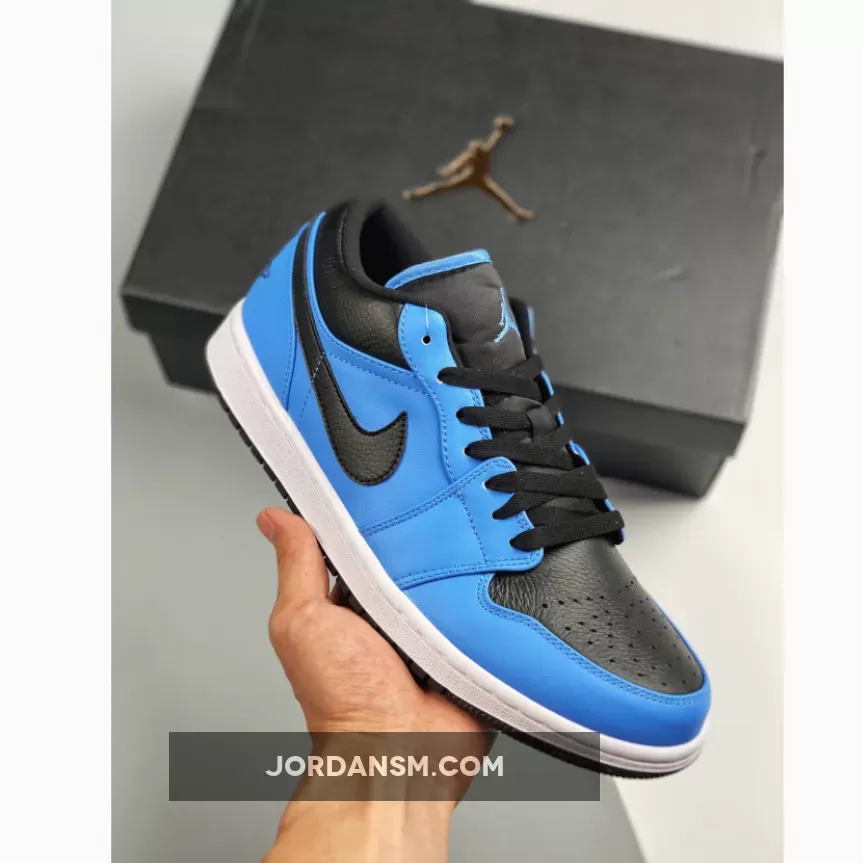 Air Jordan 1 Low University Blue/Black-White 553558-403 Online