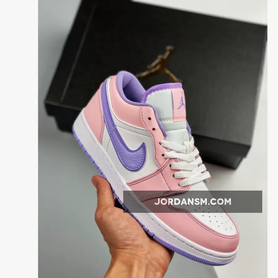 Air Jordan 1 Low SE Arctic Punch/Purple Pulse/White CK3022-600 Restock