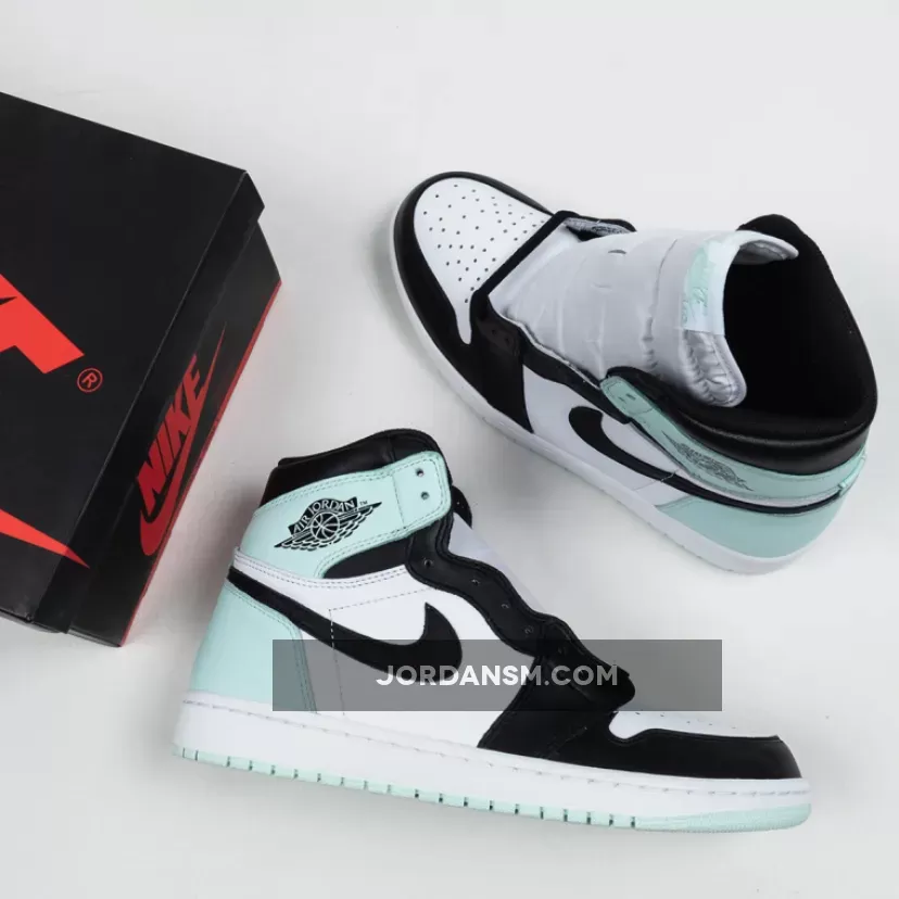 Air Jordan 1 Retro High OG NRG White/Igloo-Black 861428-100 Restock