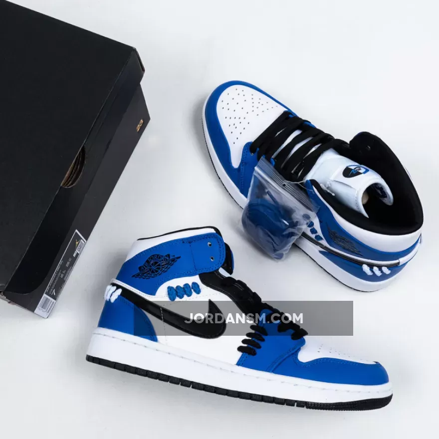 Air Jordan 1 Mid SE ‘Sisterhood’ Game Royal/Black-White CV0152-401 Restock