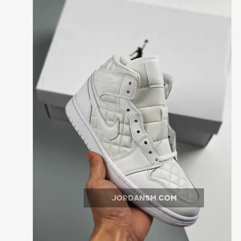 Air Jordan 1 Mid SE 'White Quilted' DB6078-100 Online