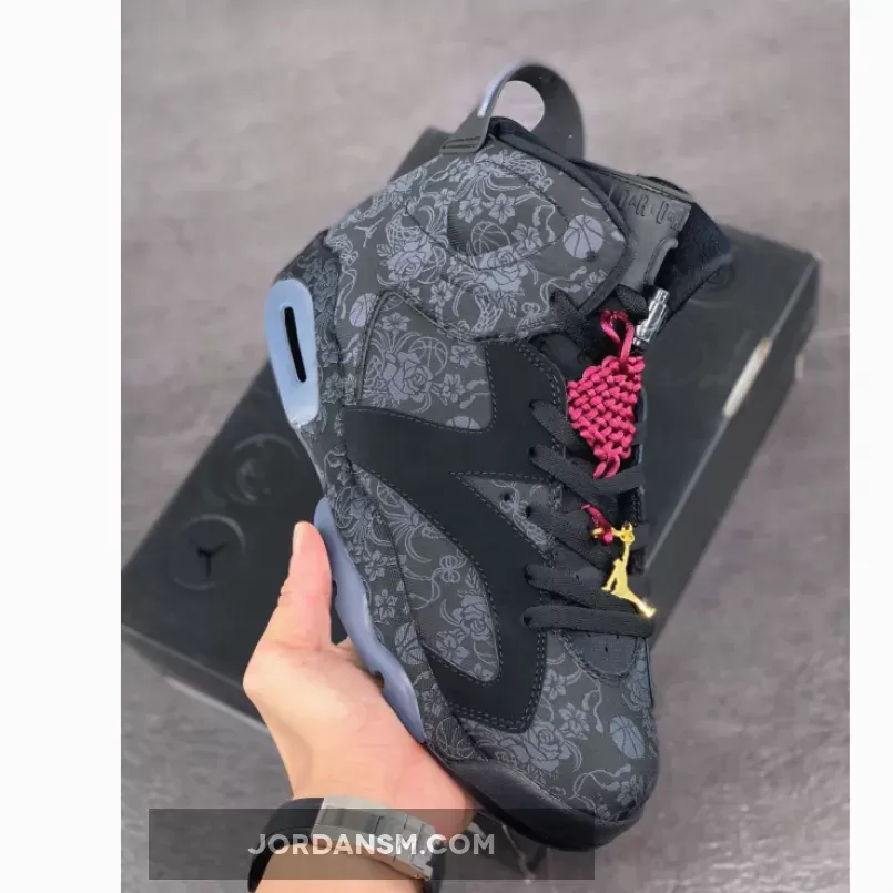 Air Jordan 6 SD 'Singles Day' Triple Black DB9818-001 / jordan 6 triple black