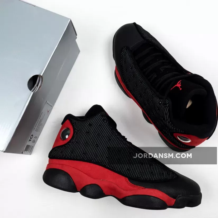 Air Jordan 13 'Bred' Black/True Red-White 414571-004 New Releases