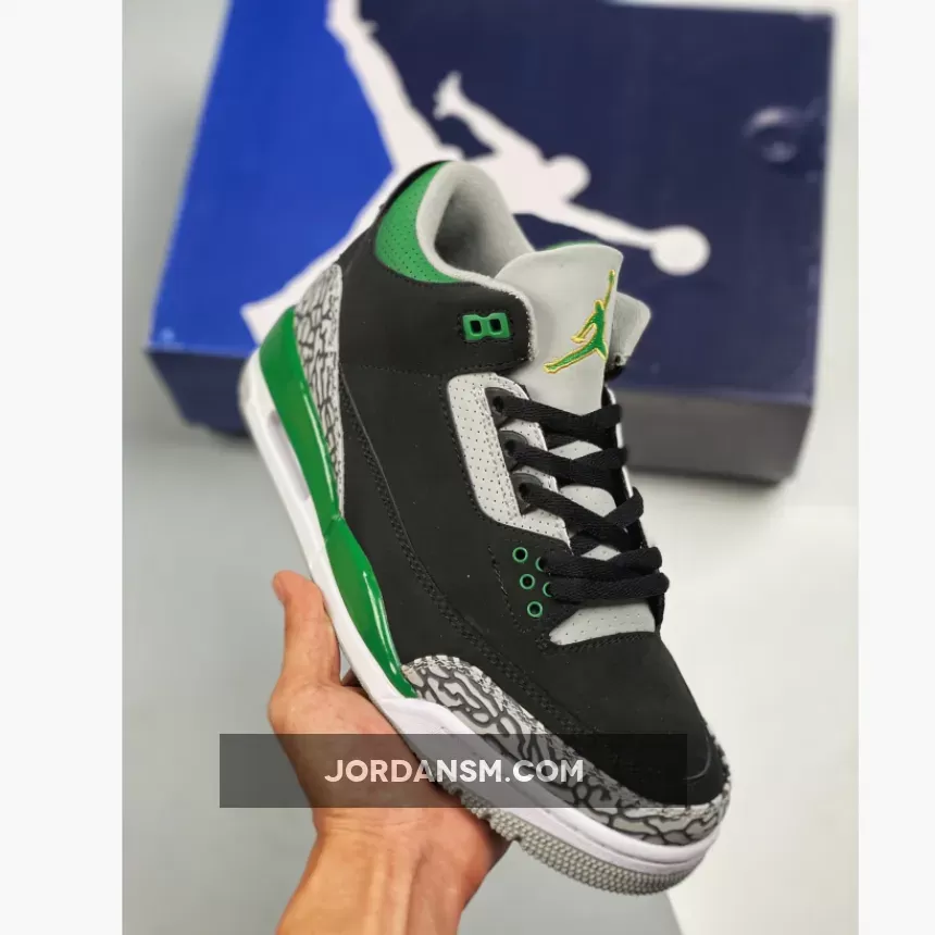 Air Jordan 3 Retro Pine Green/Black/White CT8532-030 / retro 3 green
