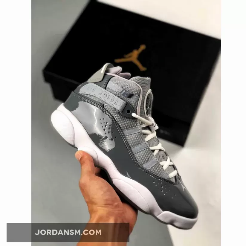 Jordan 6 Rings Cool Grey/White-Wolf Grey 322992-015 Online