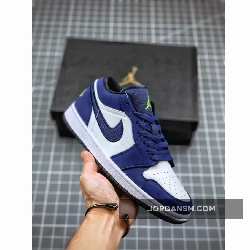 Air Jordan 1 Retro Low ‘Insignia Blue’ 553558-405 Restock