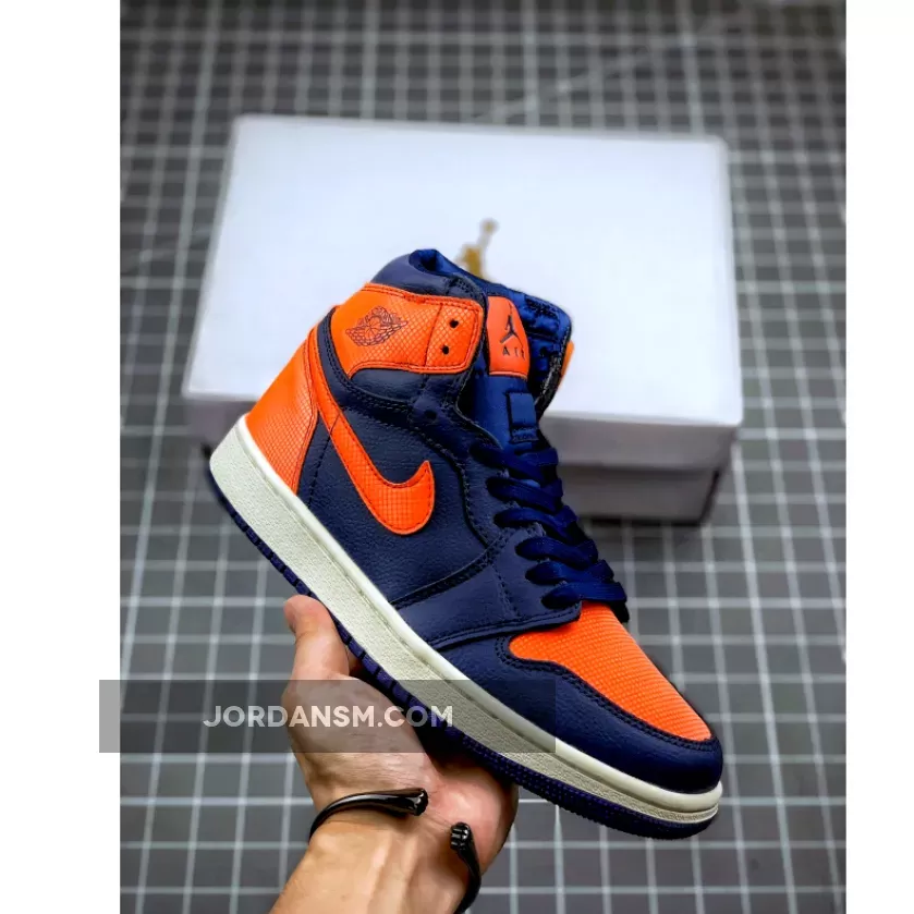 Air Jordan 1 Retro High Premium Blue Void AH7389-408 Restock