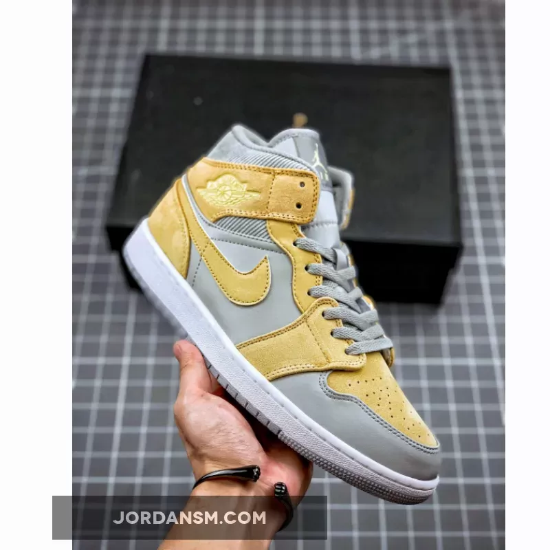 Air Jordan 1 Mid Grey Bone DA4666-001 Online