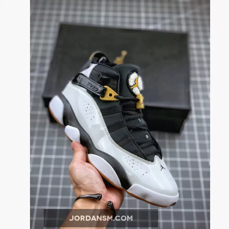 Jordan 6 Rings ‘White Black’ 323399-100 New Releases
