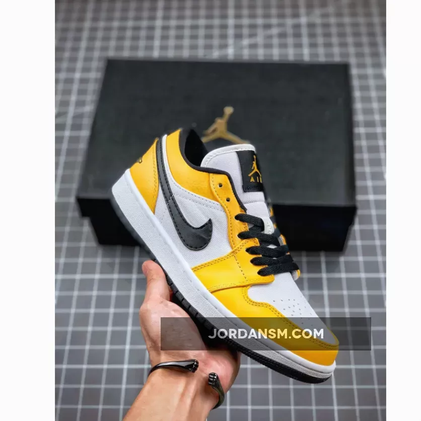 Air Jordan 1 Low White/Laser Orange-Black CZ4776-107 New Releases