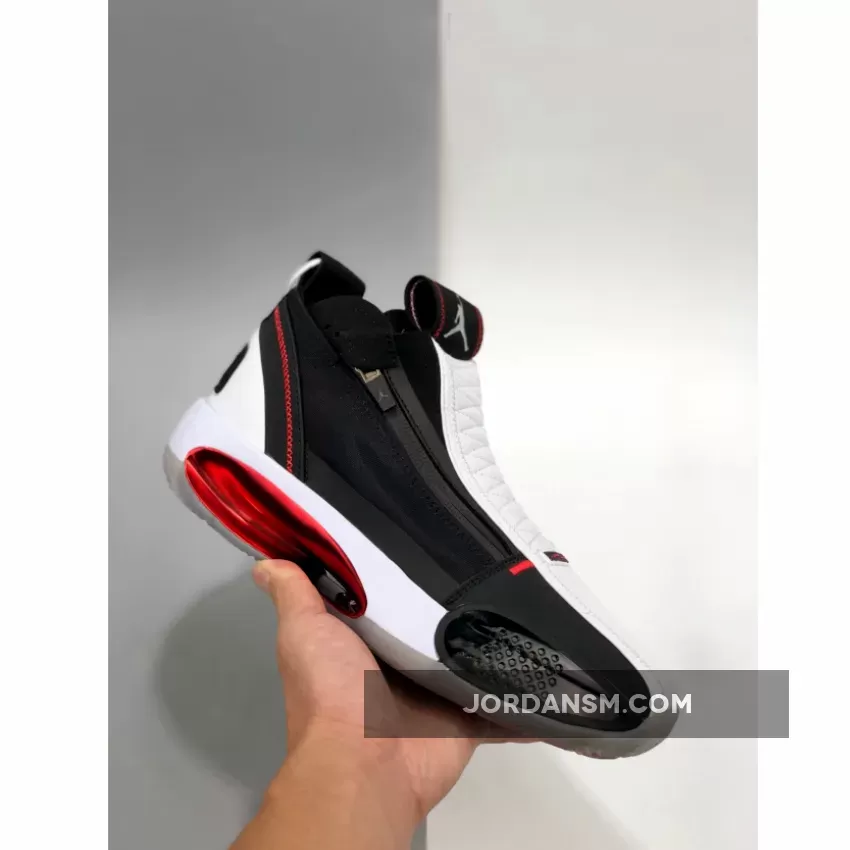 Air Jordan 34 SE White/Black-Red Orbit