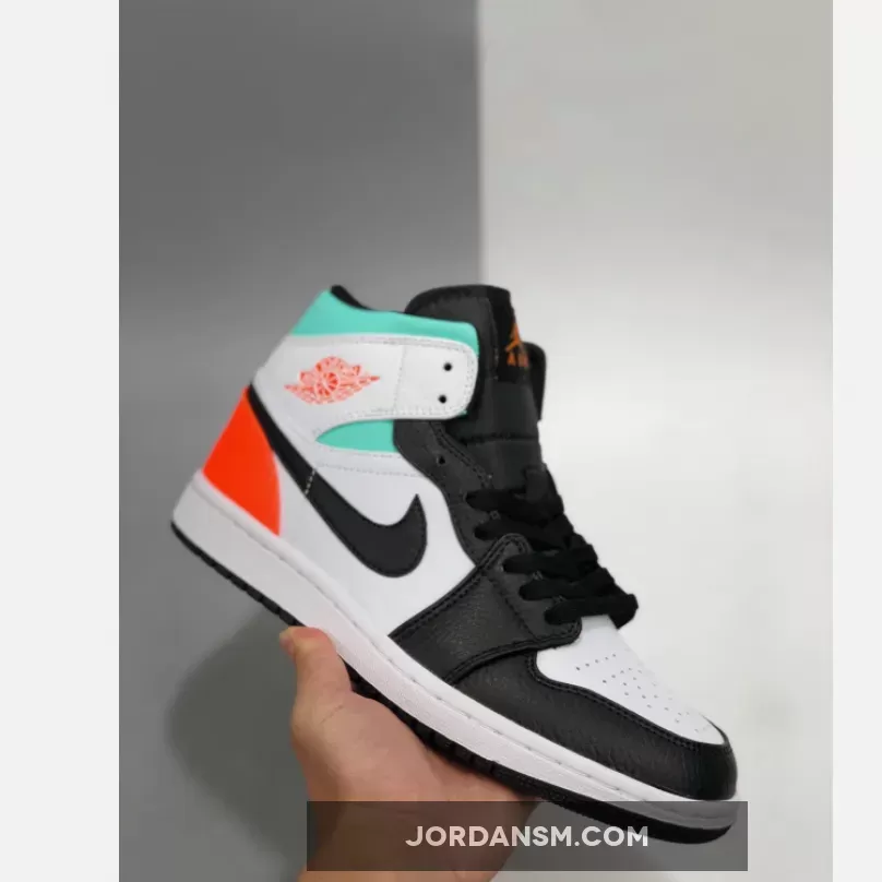 Air Jordan 1 Mid 'Black Toe' BQ6931-100 New Releases