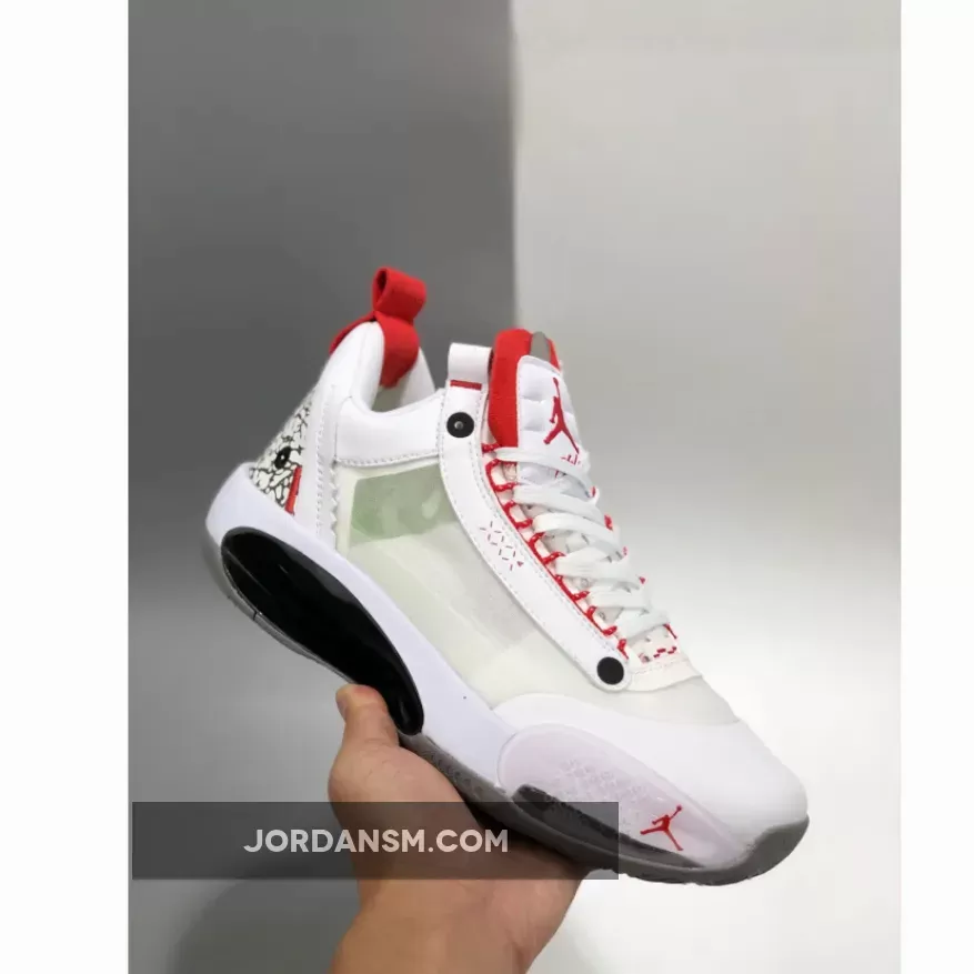 Air Jordan 34 Low 'White Cement' CZ7747-101 / jordan 34 low white cement