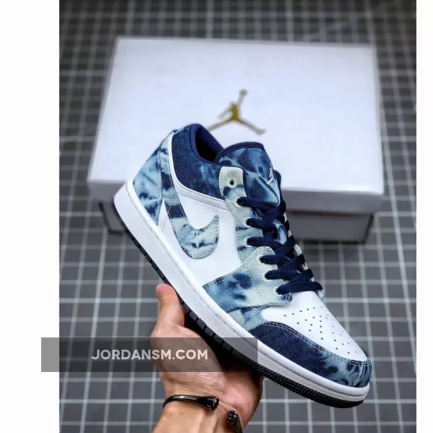 Air Jordan 1 Low "Washed Denim" CZ8455-100