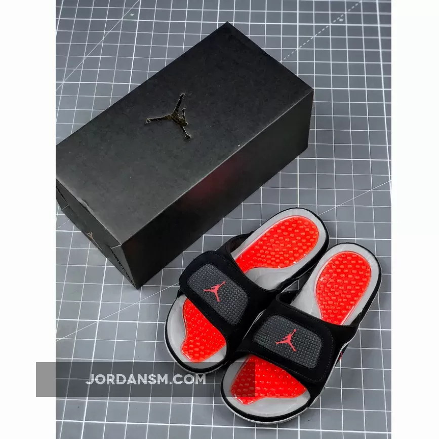Air Jordan Hydro 13 Black Red Grey New Releases