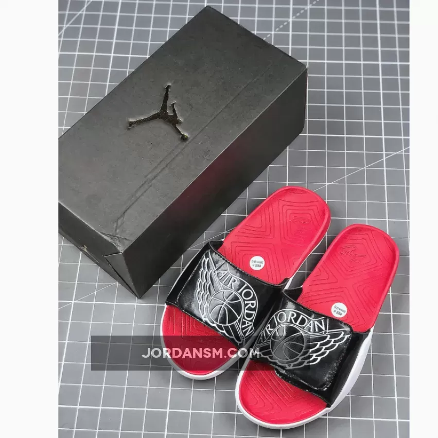 Air Jordan Hydro 7 Black White Red AA2517-001 New Releases