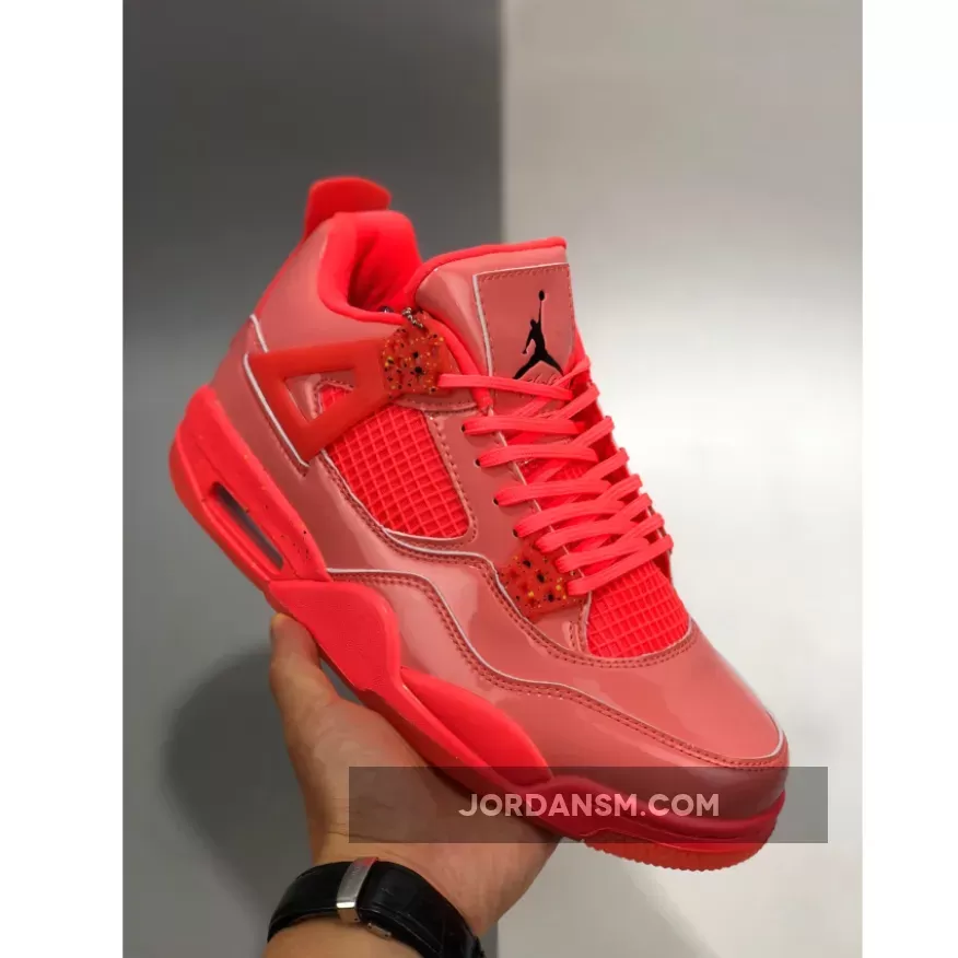 Air Jordan 4 NRG Hot Punch/Black-Volt AQ9128-600 New Releases