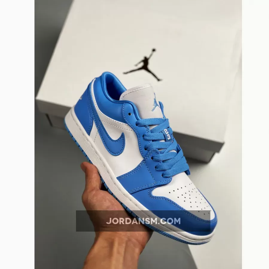 Air Jordan 1 Low 'UNC' University Blue/White AO9944-441 New Releases